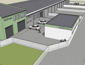 BerCar Reception Office Extension with Inspection