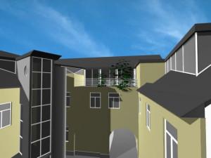 Mix-use building reconstruction, Hlavná ul., Trnava