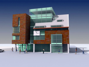 Mix-use building, Športová ul., Trnava
