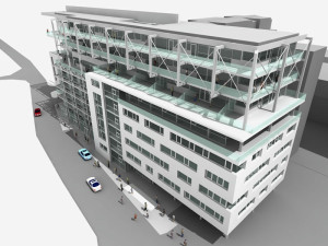 Mix-use building, Uhrova ul., Bratislava