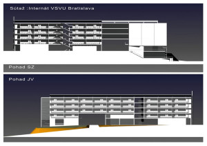VŠVÚ Internat, Búdková cesta, Bratislava
